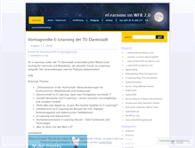 Tablet Screenshot of elearning2000.wordpress.com
