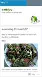 Mobile Screenshot of eetblog.wordpress.com