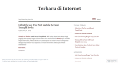 Desktop Screenshot of netterbaru.wordpress.com