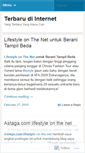 Mobile Screenshot of netterbaru.wordpress.com