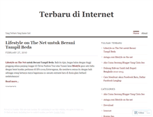 Tablet Screenshot of netterbaru.wordpress.com