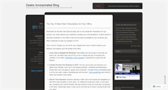 Desktop Screenshot of denverdesks.wordpress.com