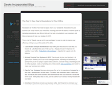 Tablet Screenshot of denverdesks.wordpress.com