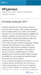 Mobile Screenshot of nfljerseysline.wordpress.com