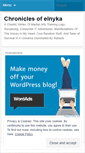 Mobile Screenshot of elnyka.wordpress.com