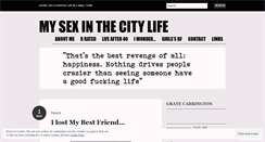 Desktop Screenshot of mysexinthecitylife.wordpress.com