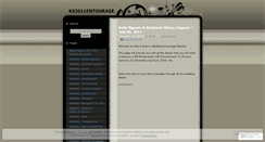 Desktop Screenshot of ks2011entourage.wordpress.com