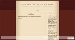 Desktop Screenshot of ovidmichigan.wordpress.com