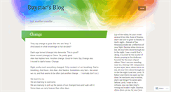 Desktop Screenshot of daystar2.wordpress.com