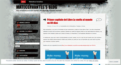 Desktop Screenshot of matecervantes.wordpress.com