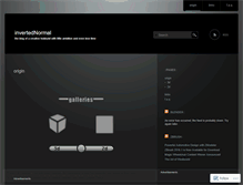 Tablet Screenshot of invertednormal.wordpress.com