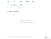 Tablet Screenshot of hooliehah.wordpress.com