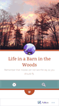 Mobile Screenshot of barninthewoods.wordpress.com