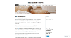 Desktop Screenshot of bestbaking.wordpress.com