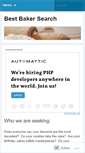 Mobile Screenshot of bestbaking.wordpress.com