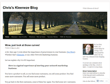 Tablet Screenshot of chriskz2.wordpress.com