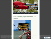 Tablet Screenshot of jonglagetreffen.wordpress.com
