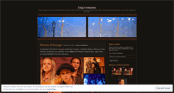 Desktop Screenshot of kingscompany.wordpress.com