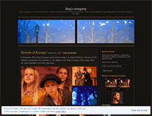 Tablet Screenshot of kingscompany.wordpress.com