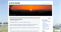 Desktop Screenshot of clovisaguiar.wordpress.com