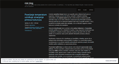 Desktop Screenshot of mrakar.wordpress.com
