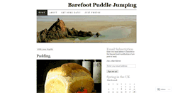 Desktop Screenshot of barefootpuddle.wordpress.com