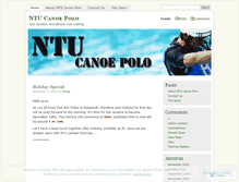 Tablet Screenshot of ntucanoepolo.wordpress.com