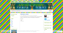 Desktop Screenshot of greekempireofclubpenguin.wordpress.com