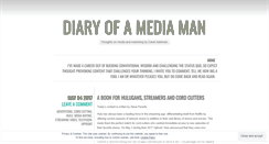 Desktop Screenshot of diaryofamediaman.wordpress.com
