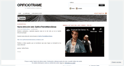 Desktop Screenshot of opificiotrame.wordpress.com