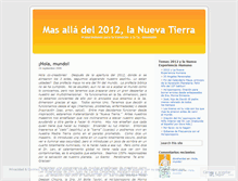 Tablet Screenshot of preparandonosparael2012.wordpress.com