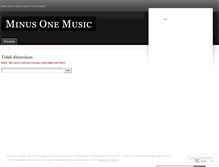 Tablet Screenshot of minusku.wordpress.com