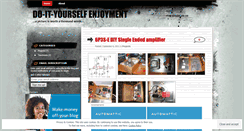 Desktop Screenshot of diyandenjoy.wordpress.com