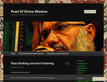 Tablet Screenshot of pearlofdivinewisdom.wordpress.com