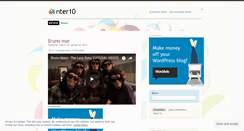 Desktop Screenshot of nter10.wordpress.com