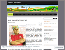 Tablet Screenshot of dongengkakrico.wordpress.com