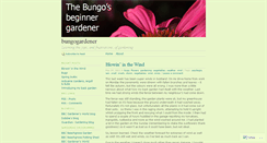 Desktop Screenshot of bungogardener.wordpress.com