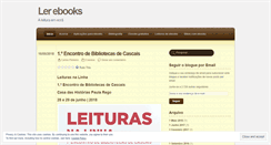 Desktop Screenshot of lerebooks.wordpress.com