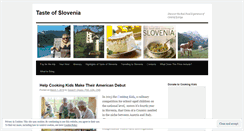 Desktop Screenshot of foodtourslovenia.wordpress.com