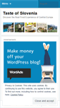Mobile Screenshot of foodtourslovenia.wordpress.com