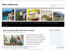 Tablet Screenshot of foodtourslovenia.wordpress.com