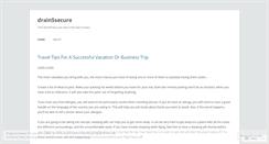 Desktop Screenshot of drain5secure.wordpress.com