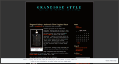 Desktop Screenshot of grandiosestyle.wordpress.com