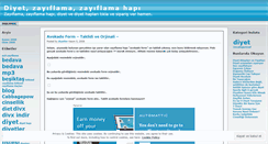 Desktop Screenshot of diyetler.wordpress.com