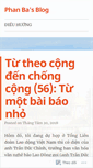 Mobile Screenshot of phanba.wordpress.com