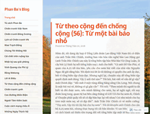 Tablet Screenshot of phanba.wordpress.com