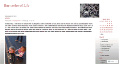 Desktop Screenshot of barnacles.wordpress.com