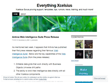 Tablet Screenshot of everythingxcelsius.wordpress.com