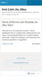 Mobile Screenshot of ironlionjj.wordpress.com