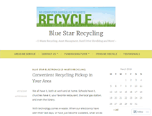 Tablet Screenshot of bluestarelectronics.wordpress.com